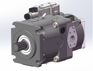 Neue Produkteinführung HD-A11VLO280 Axialkolben-Hydraulikpumpe mit durchgehender Welle und variabler Drehzahl