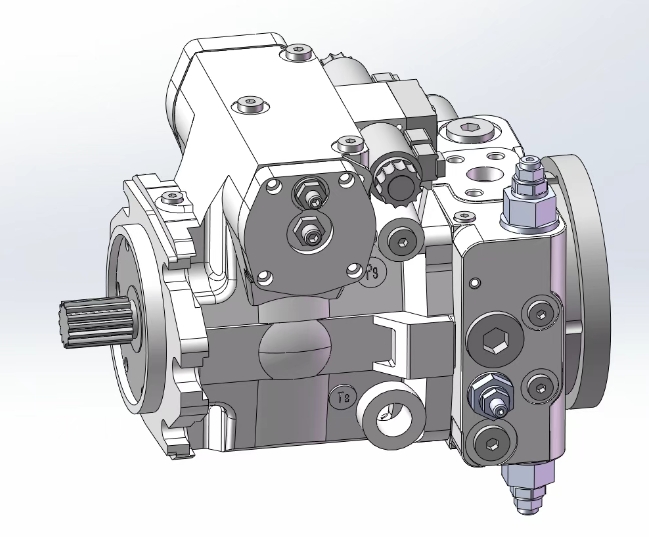HD-A4VG71 durch Achse-Plunger-Variable-Pumpenproduktfreisetzung